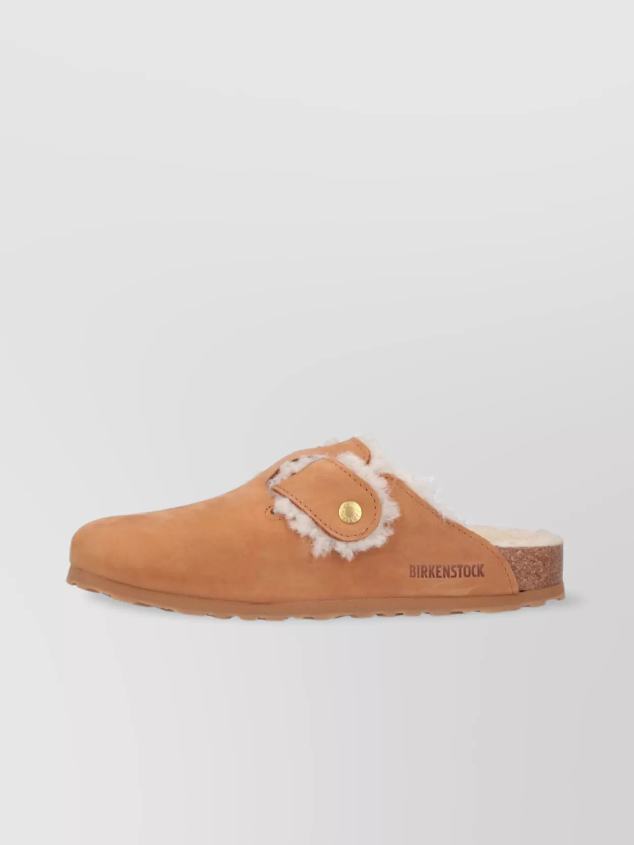 Birkenstock Round Toe Cork Sole Slippers