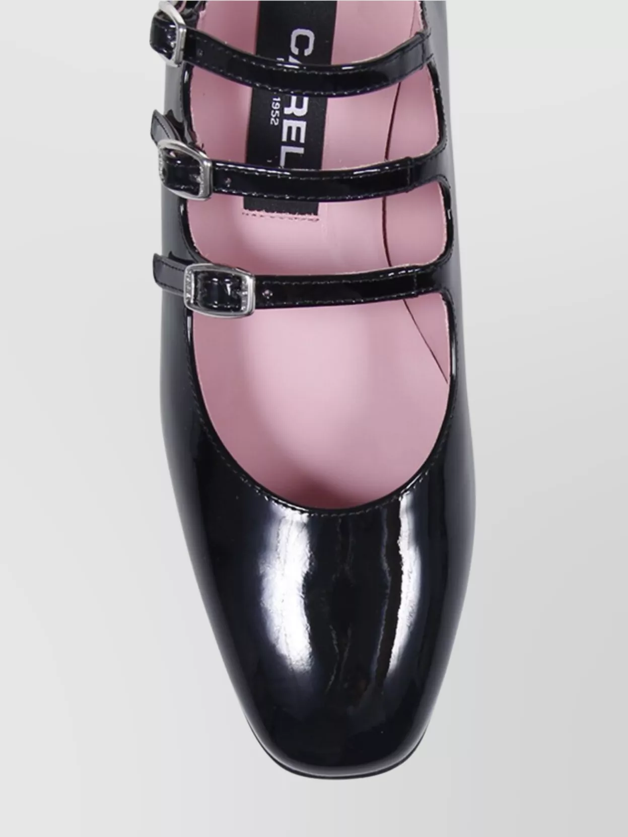 Shop Carel Square Toe Cut-out Patent Pump
