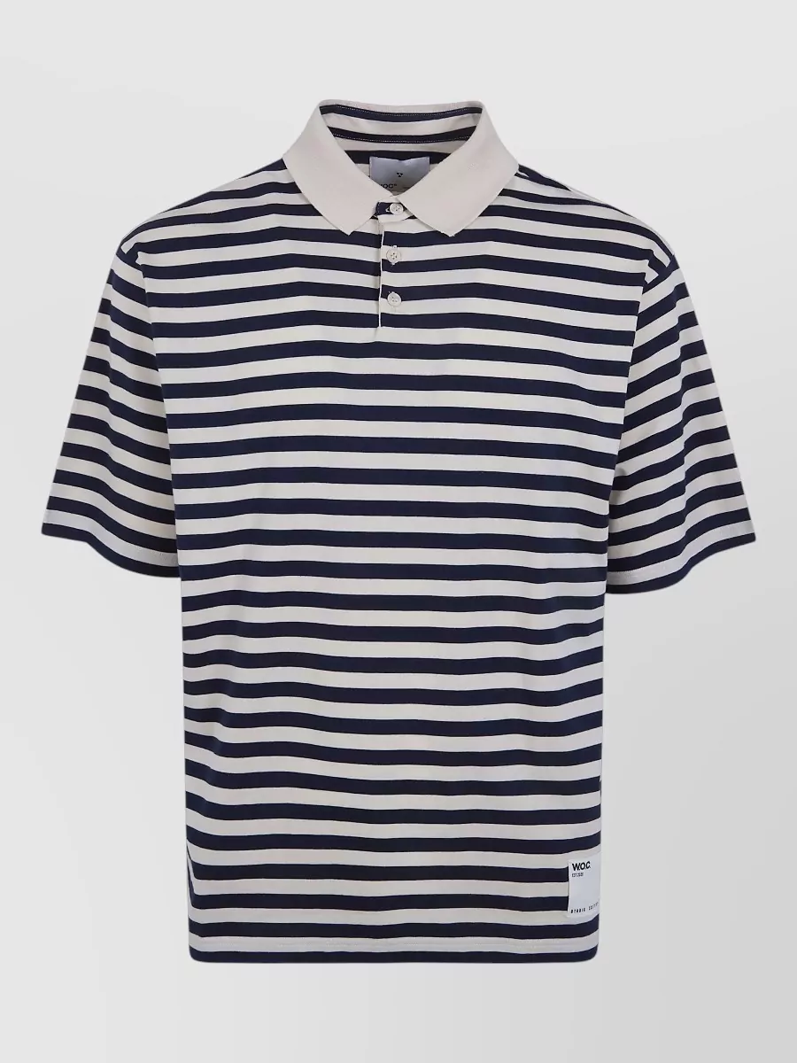 WOC organic cotton polo shirt