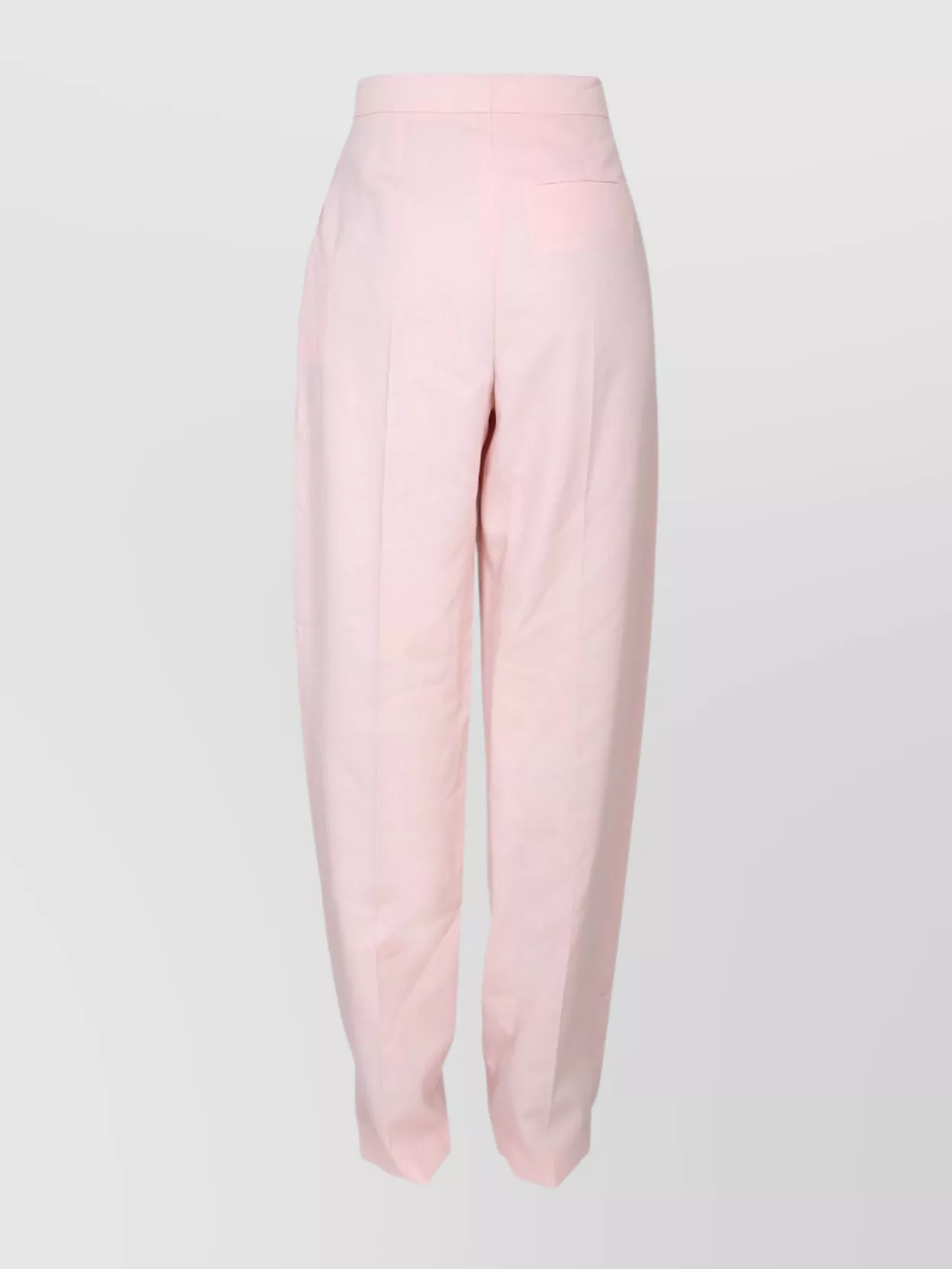 Alexander Mcqueen High Waist Wide Leg Trousers With Belt Loops