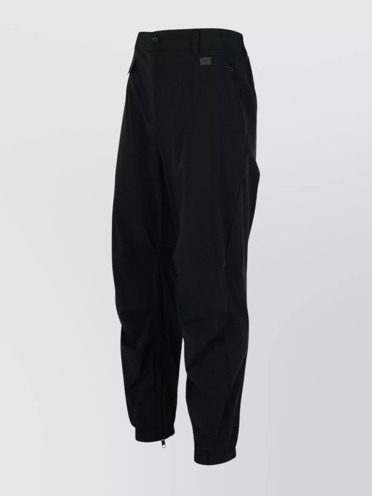 Dolce&Gabbana Nylon Trousers Featuring Pockets