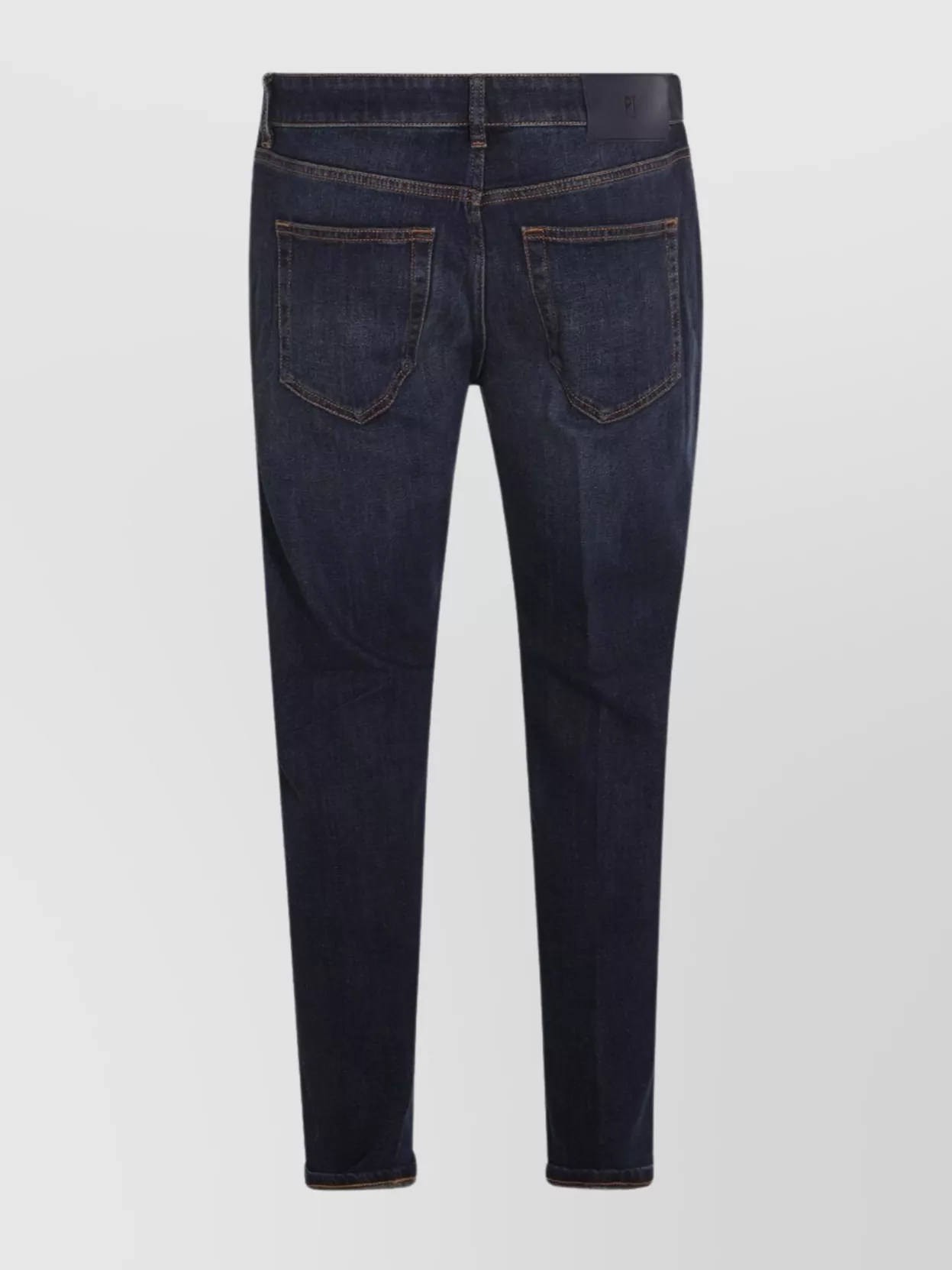 Pt Torino Straight Leg Trousers Faded Wash