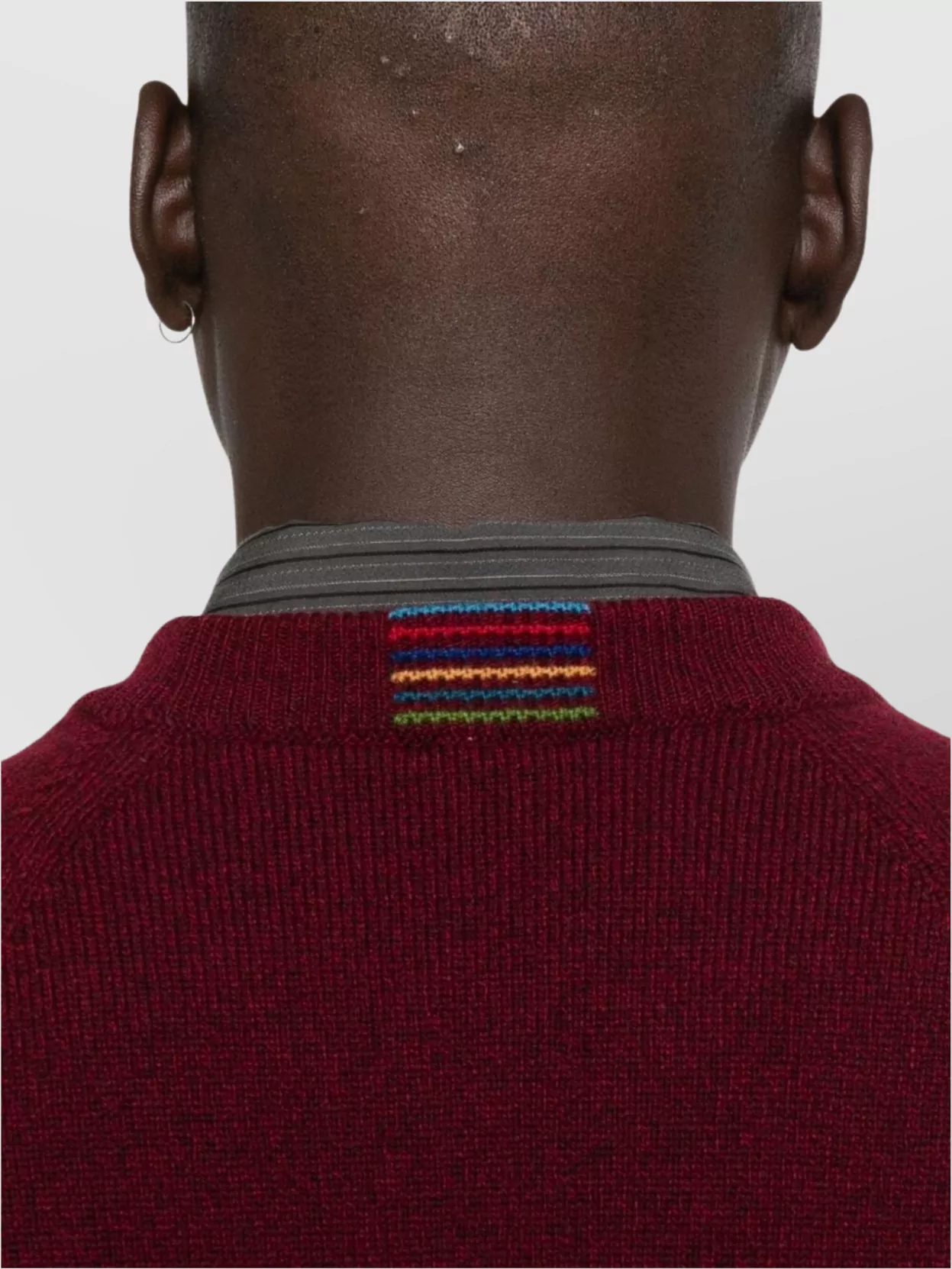 Paul Smith Crew Neck Knitted Sweater With Raglan Sleeves
