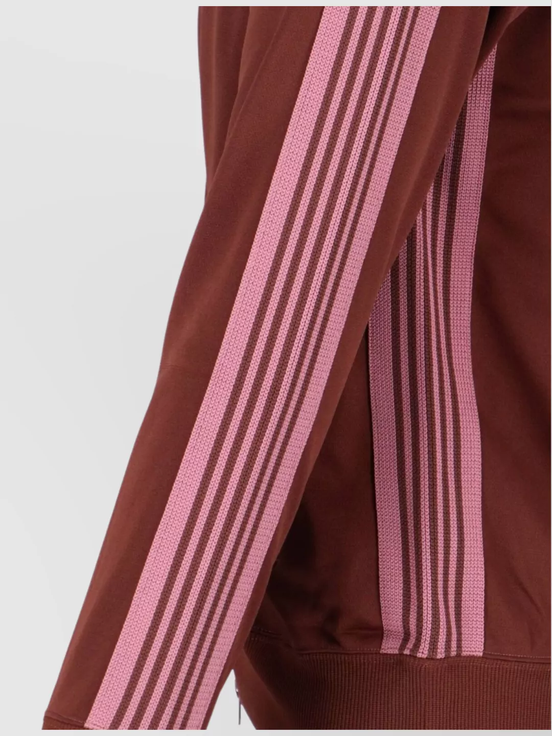 Needles High Collar Sweatshirt Zip Pockets