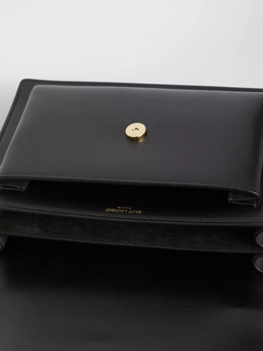 Saint Laurent Sunset Medium Leather Crossbody Bag