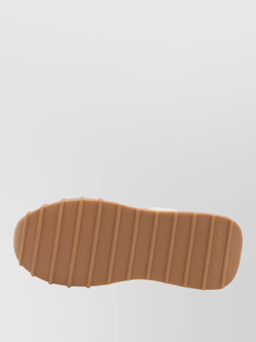 Dolce&Gabbana Leather Low-Top Sneakers