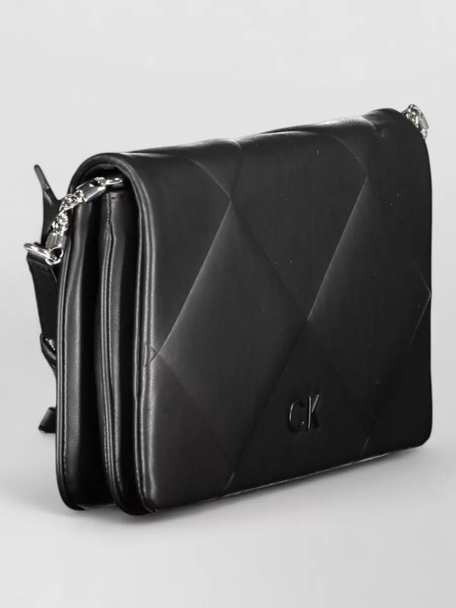 Calvin Klein Quilted Clutch Bag