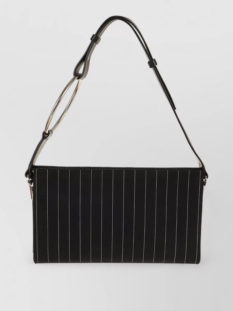 Dondup leather clutch bag