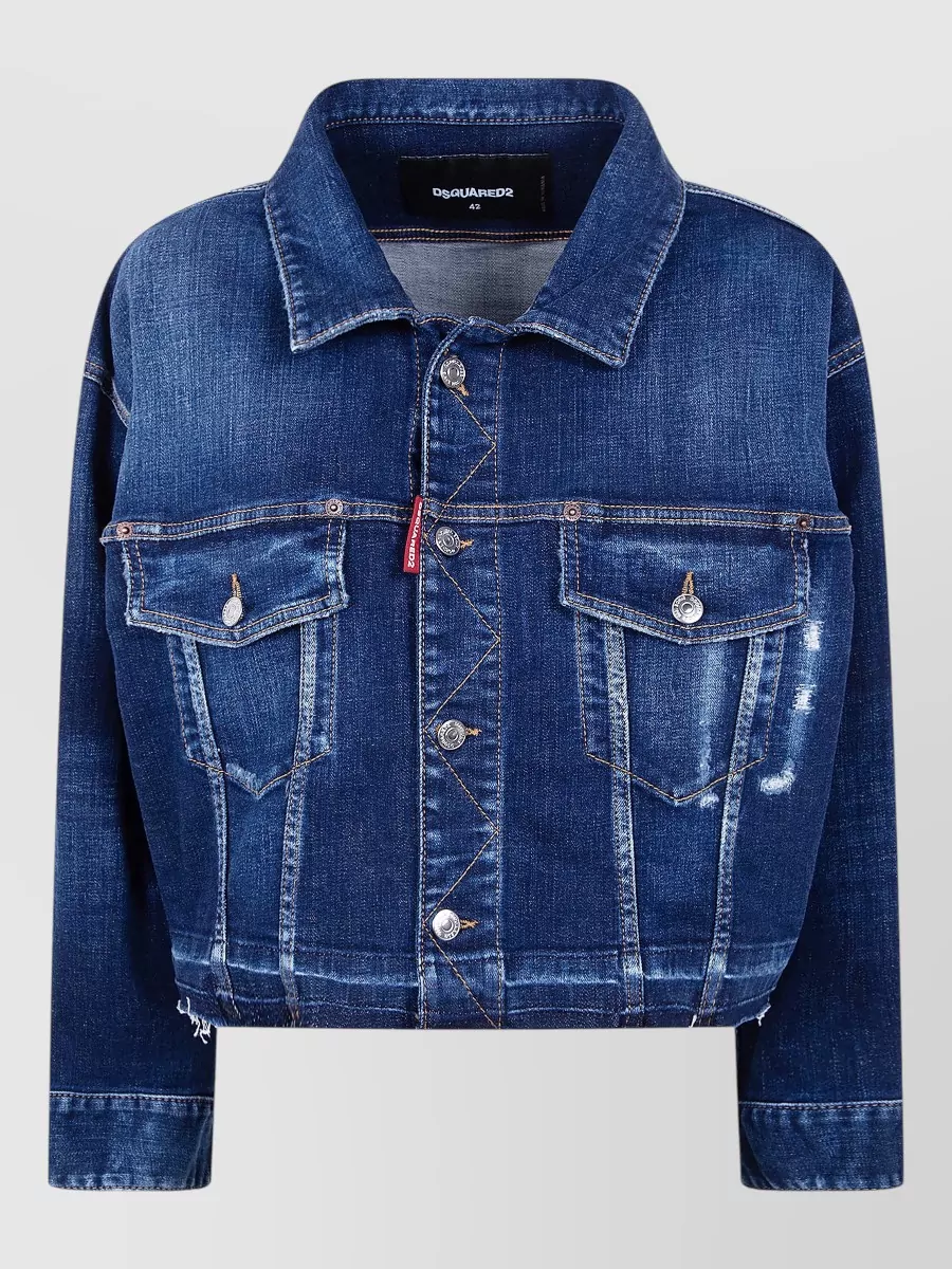Dsquared2 cropped denim jacket