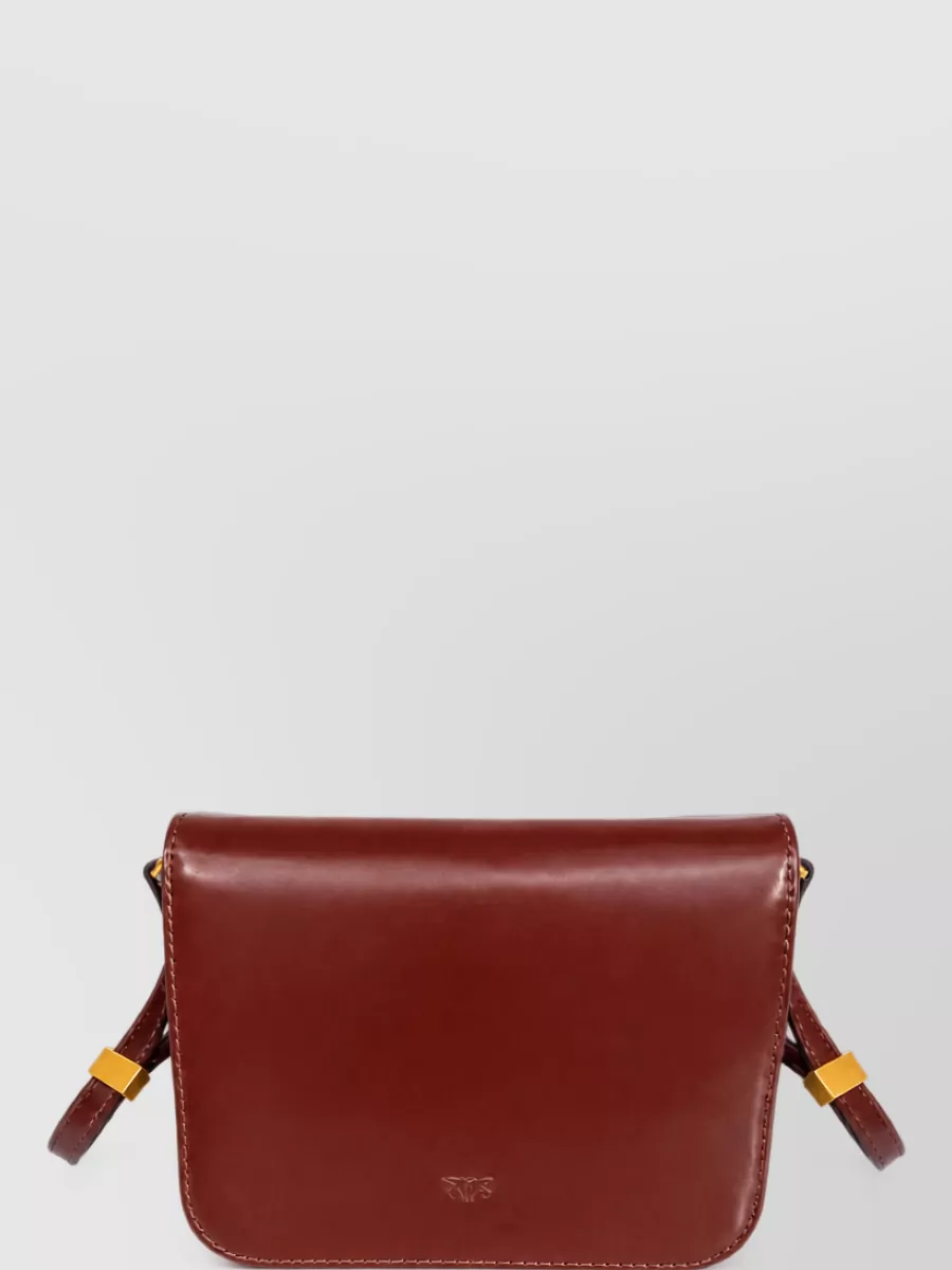 Pinko Love Bag Leather Cross-Body Bag