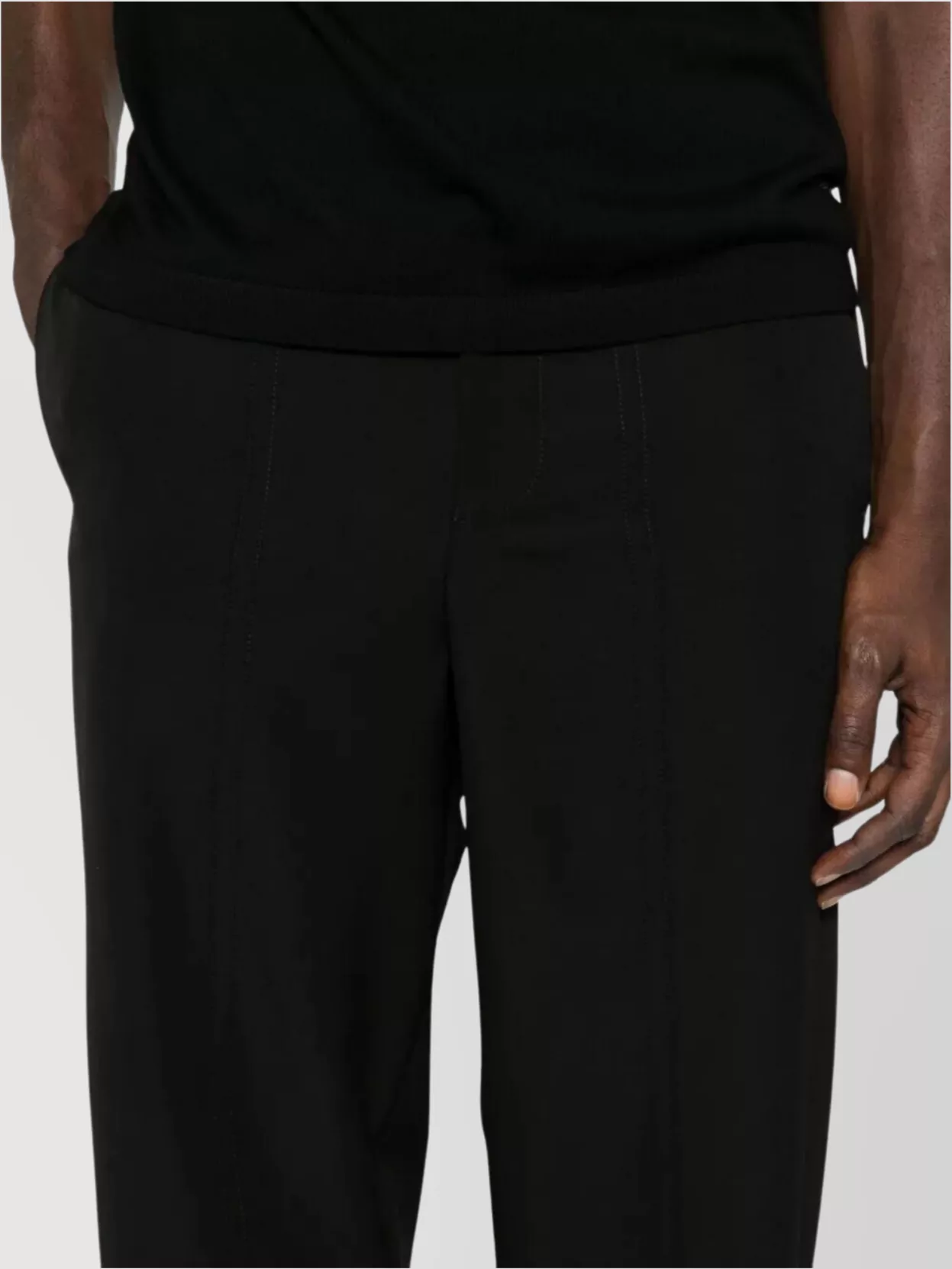 Emporio Armani Chino Trousers With Straight Leg And Pockets