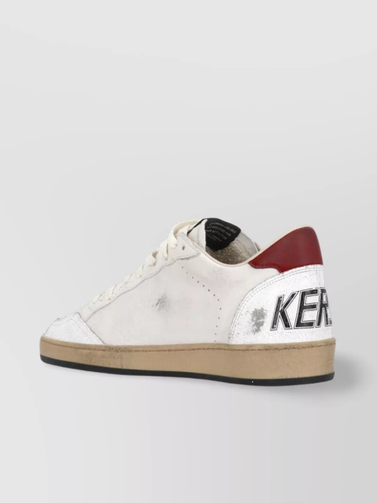 Golden Goose Distressed Leather Star Sneakers