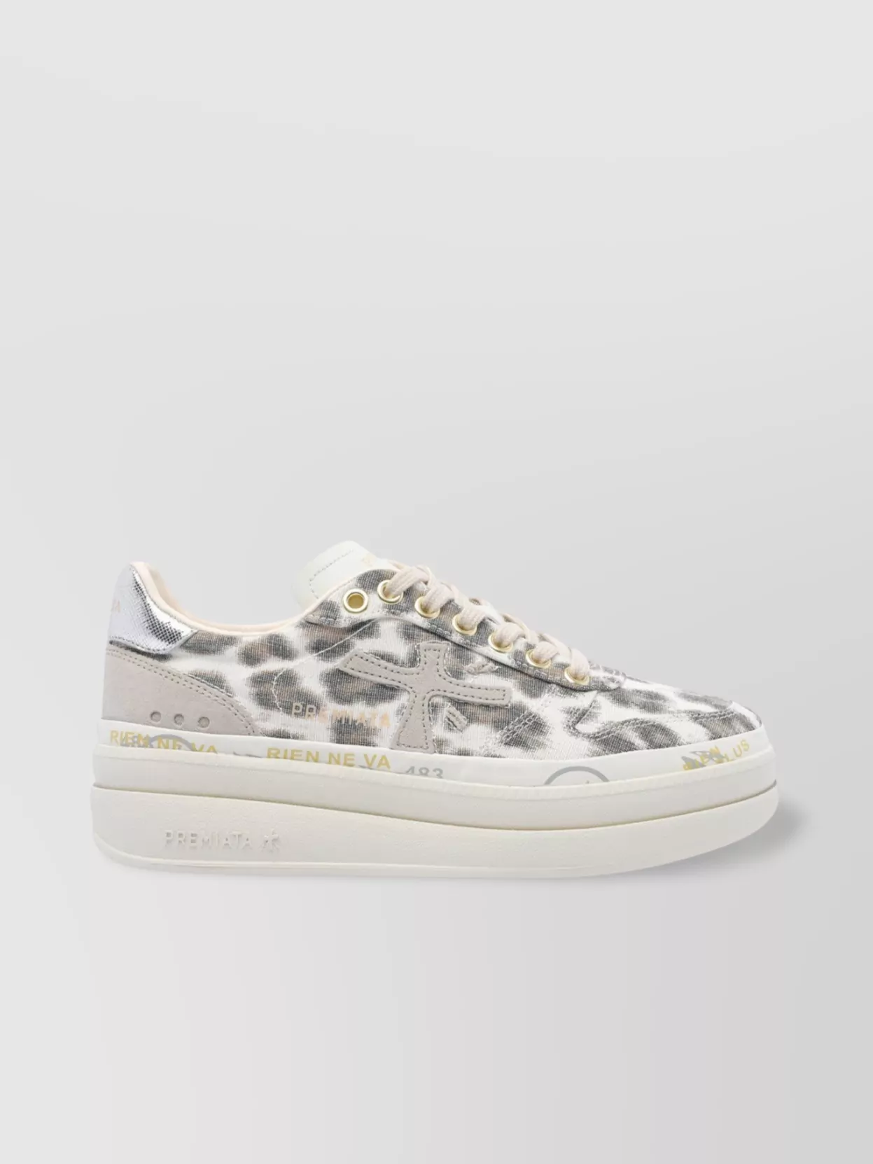 Premiata Low Top Sneakers Platform Sole