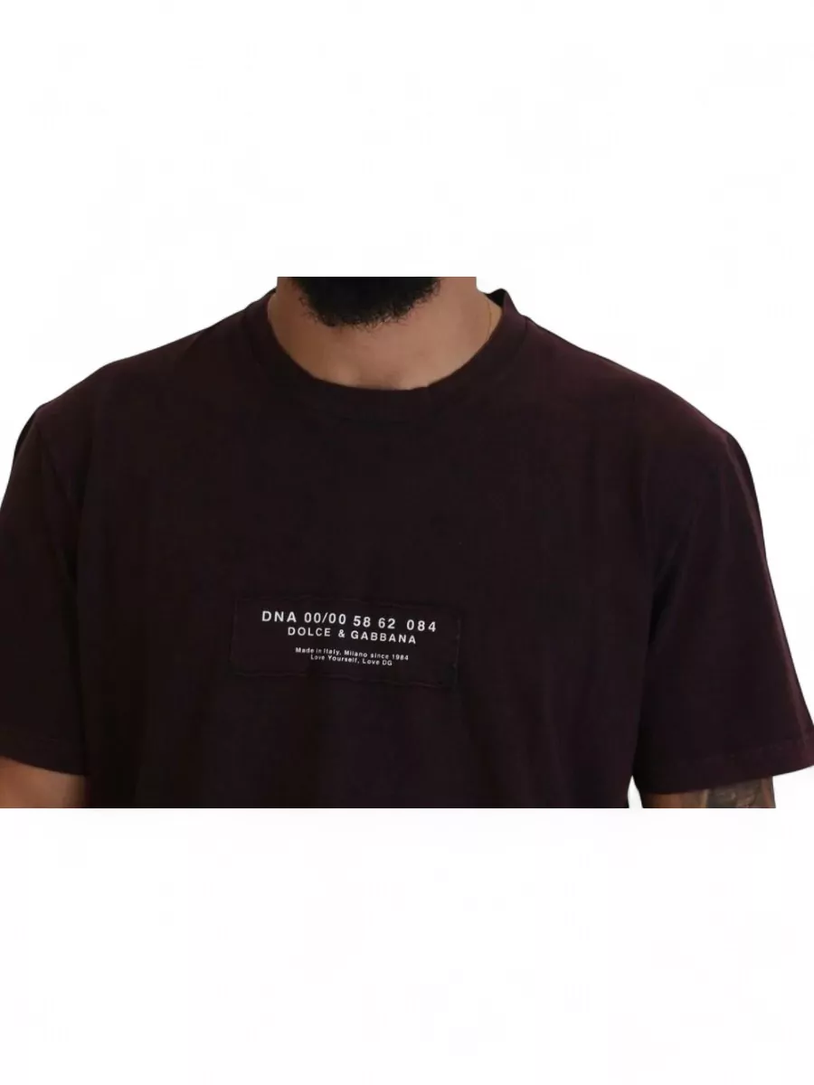 Dolce&Gabbana Cotton Crewneck Short-Sleeve T-Shirt