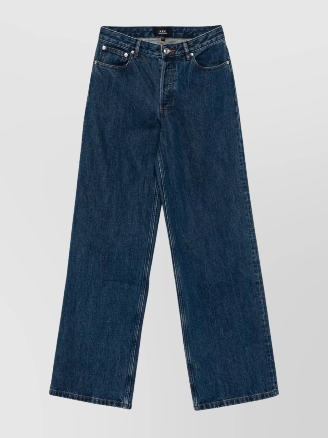 A.p.c. Wide-Leg Organic Cotton Jeans