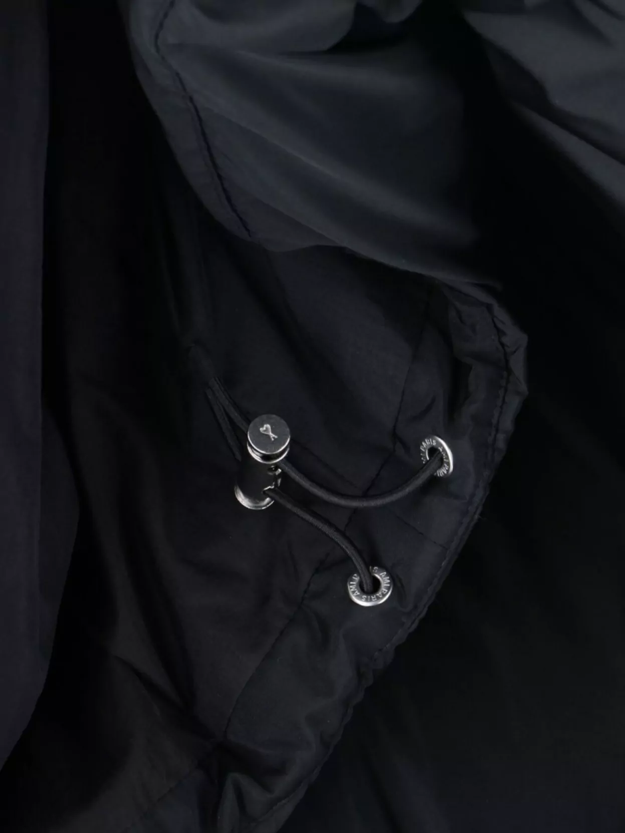 Ami Alexandre Mattiussi Versatile Jacket Featuring Adjustable Elements In Black