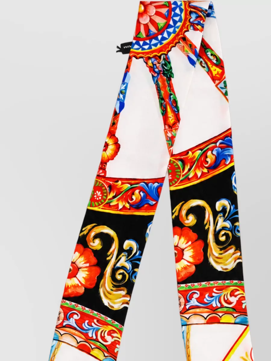 Dolce&Gabbana Silk Bandeau Scarf