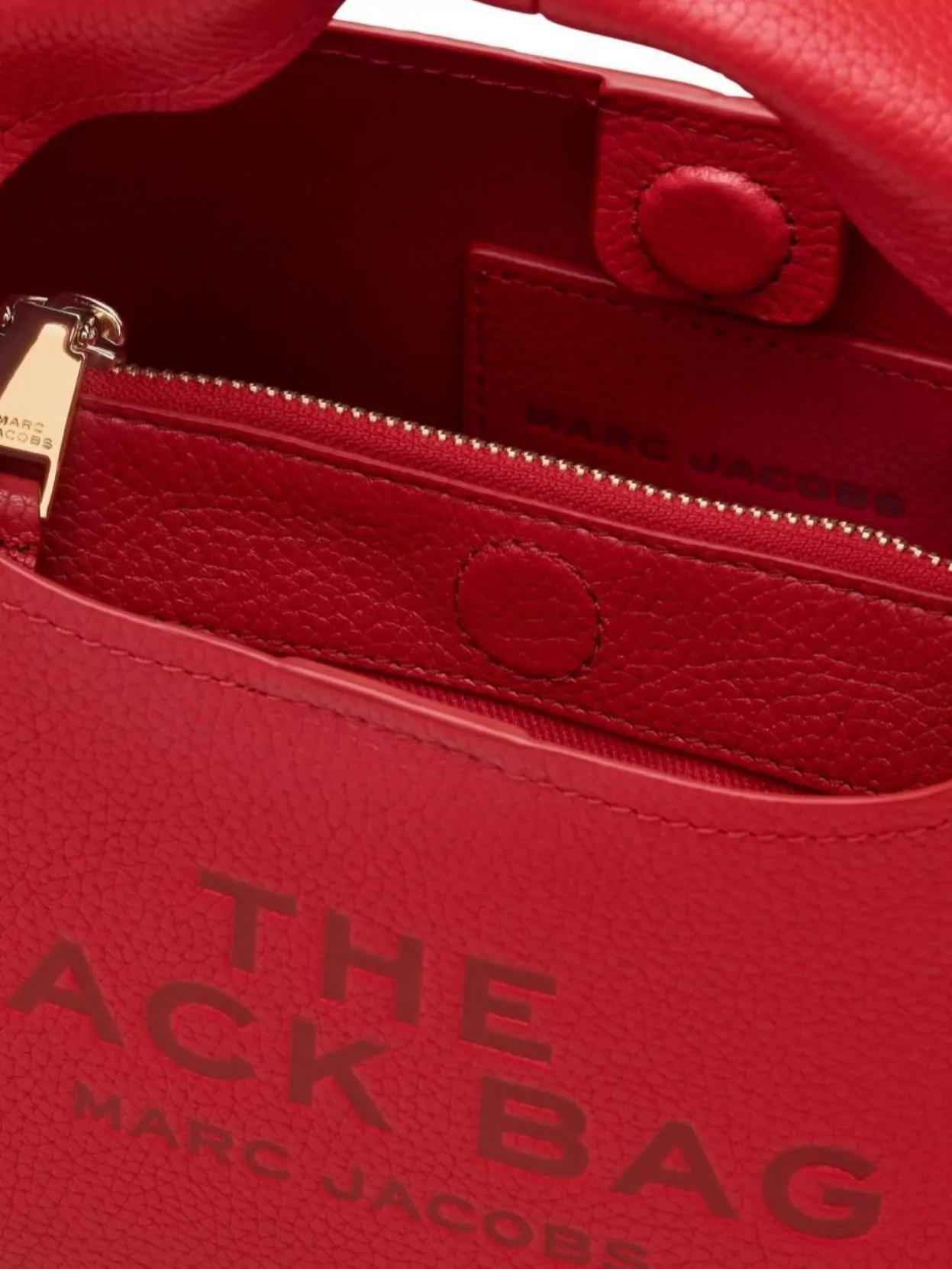 Marc Jacobs Small Leather Tote Bag