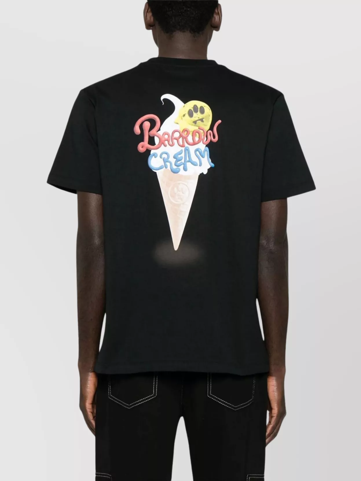 Barrow Graphic Print Crew Neck Short Sleeve Top