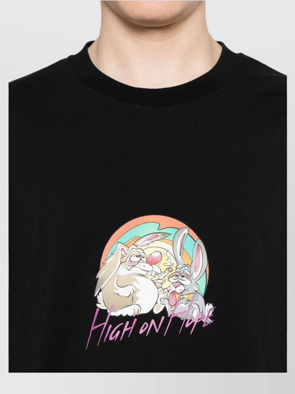 Martine Rose Black Ss Oversized T-shirt