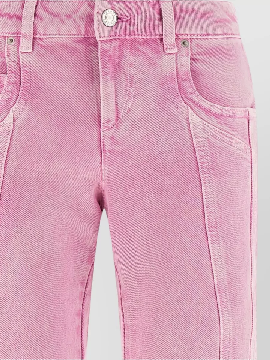 Isabel Marant Etoile Denim Straight-Leg Jeans