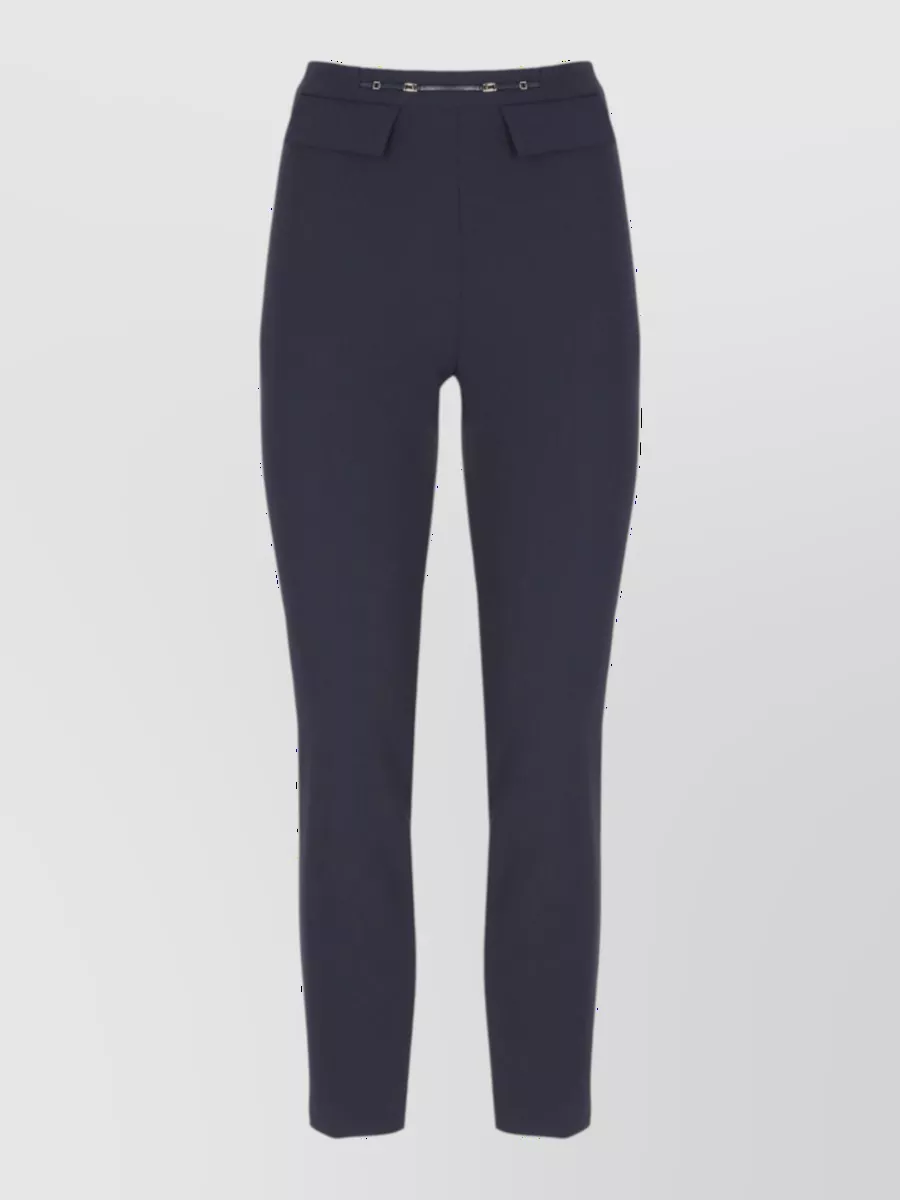 Elisabetta Franchi slim-fit straight suit trousers