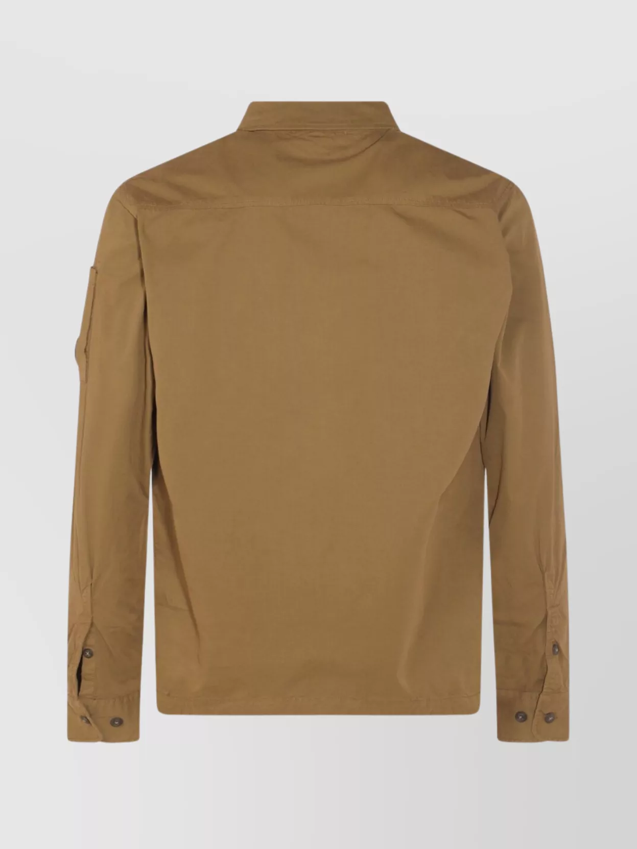 C.p. Company Utility Jacket With Arm And Chest Pockets In Brown