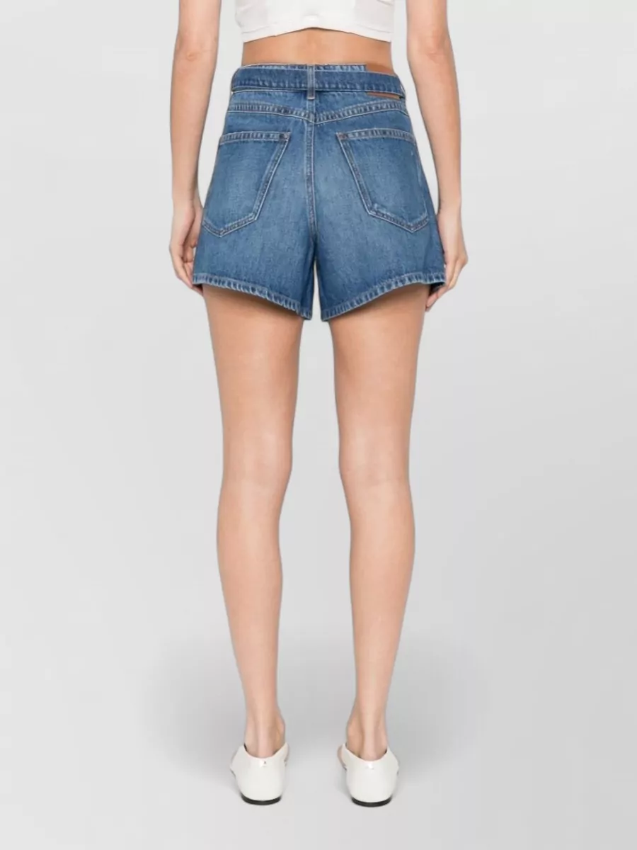 Sportmax Denim Knee-Length Shorts