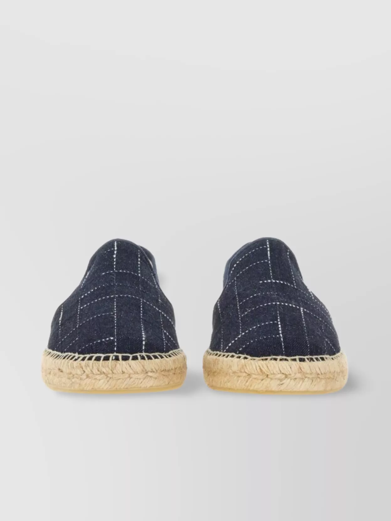 Kenzo Logo Embroidered Round Toe Espadrilles