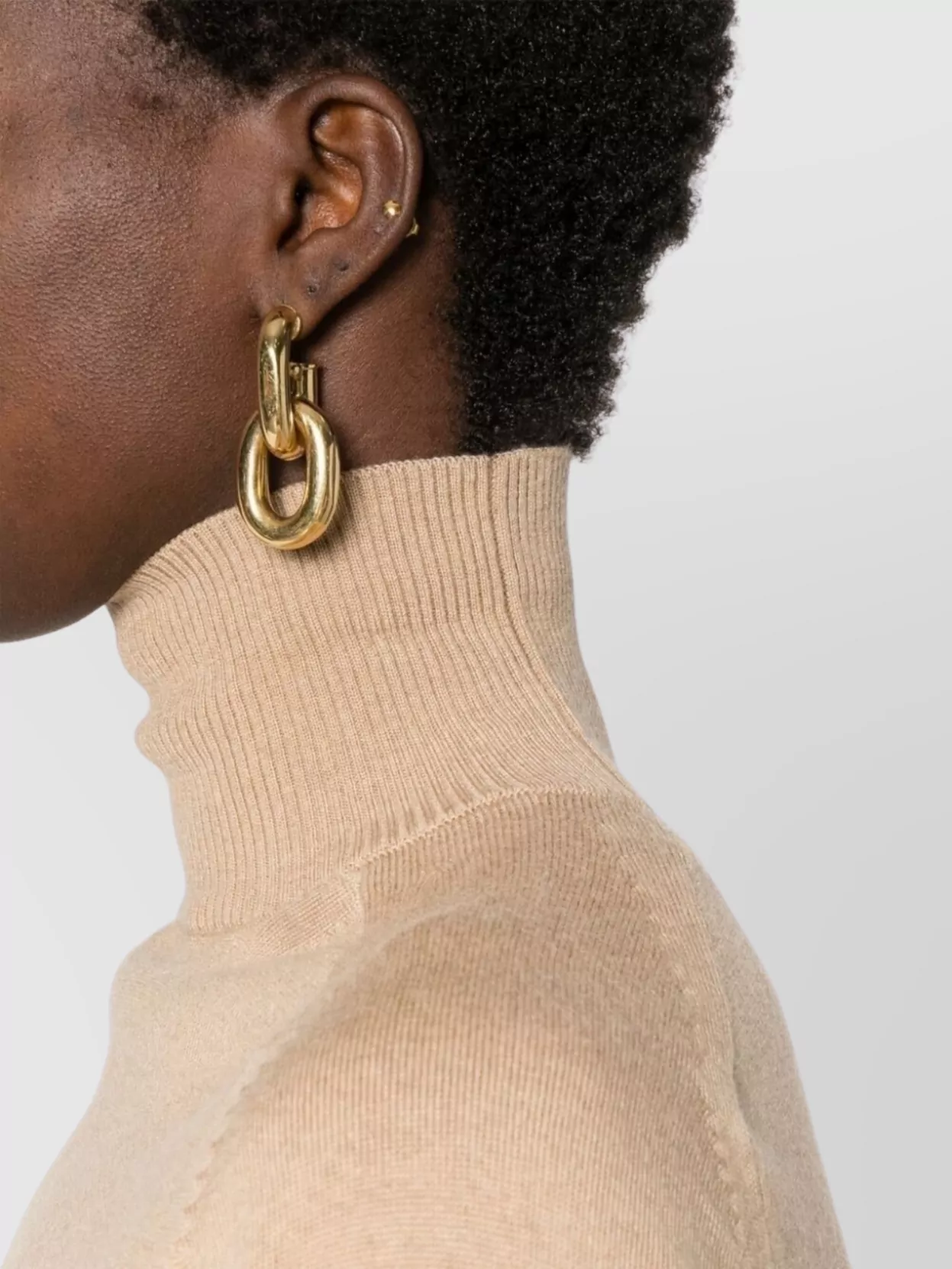 Sportmax Turtleneck Cropped Knitwear Fitted Cuffs