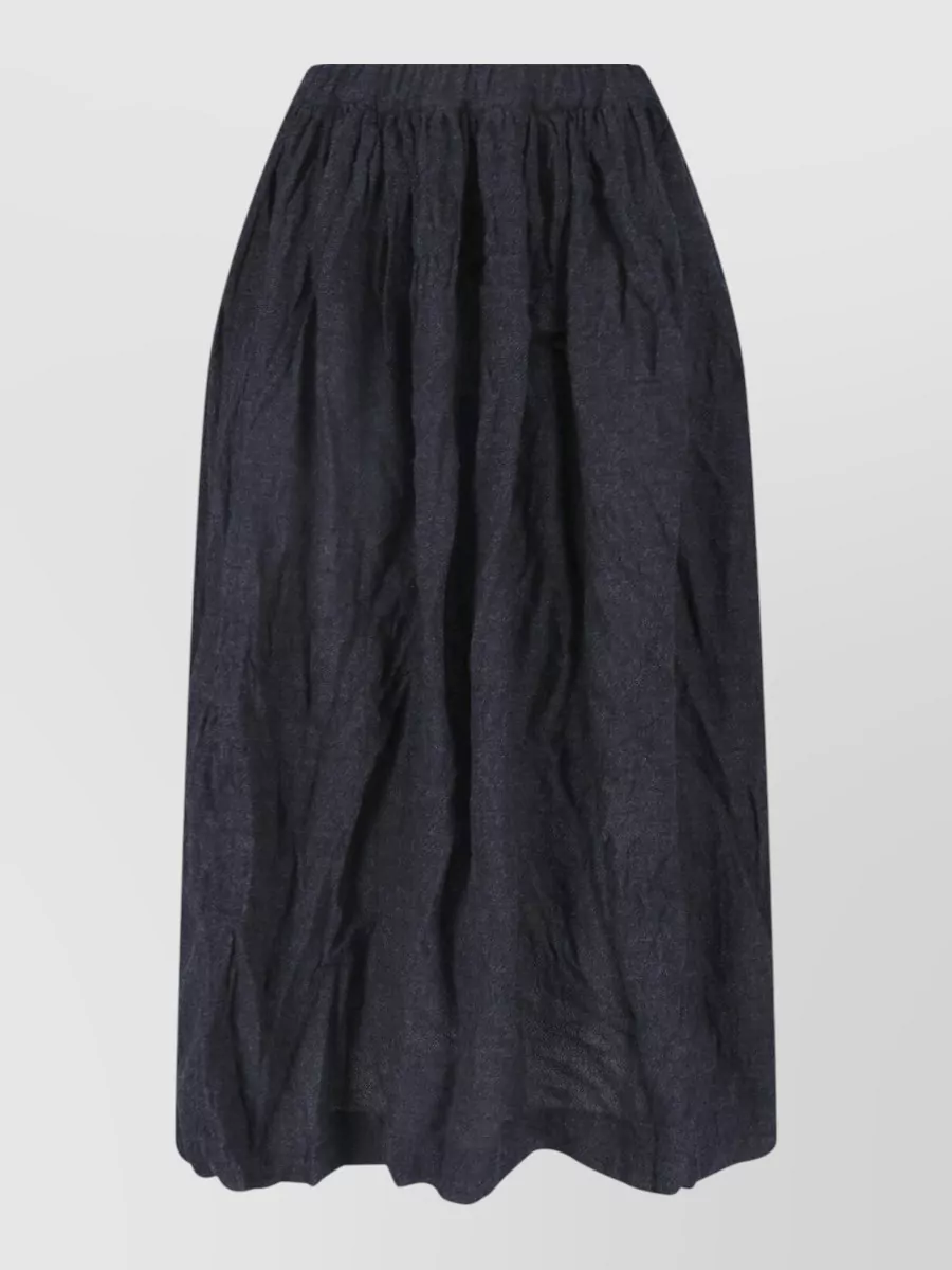 Daniela Gregis wool midi skirt
