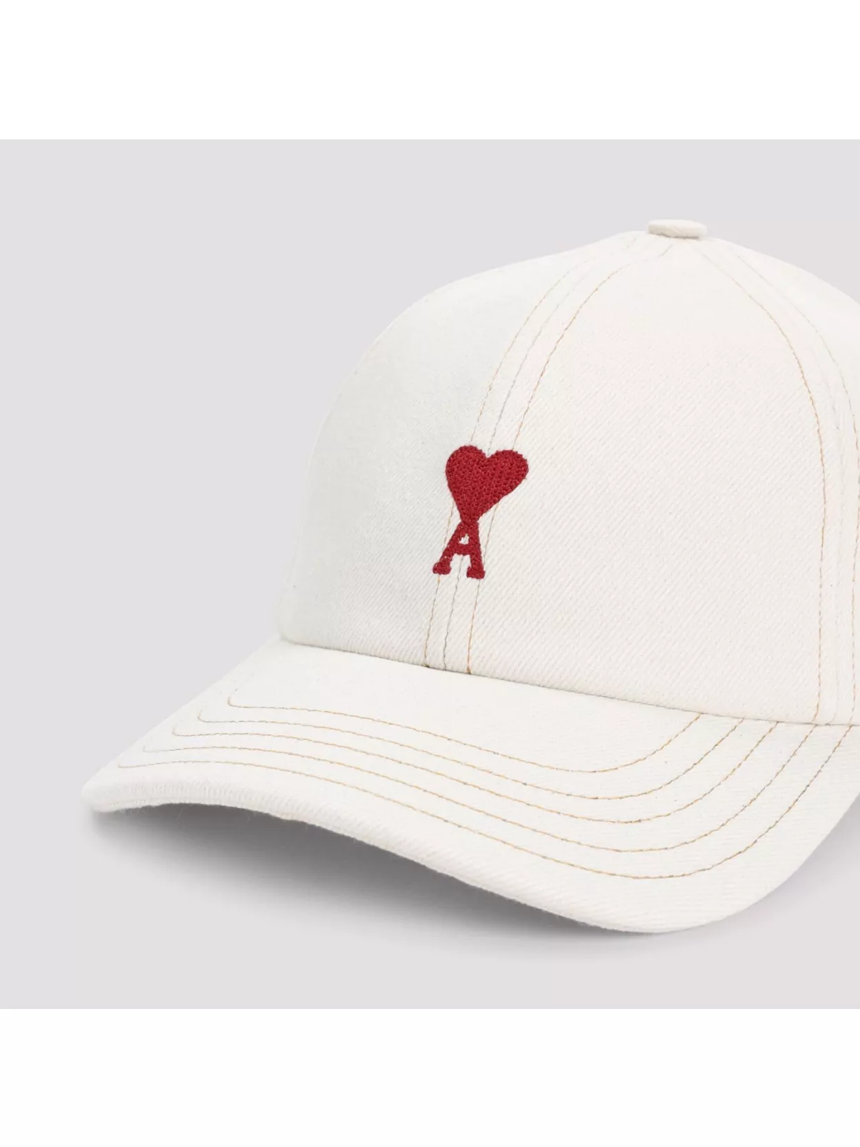 Ami Alexandre Mattiussi Cap With Adjustable Design And Stitching