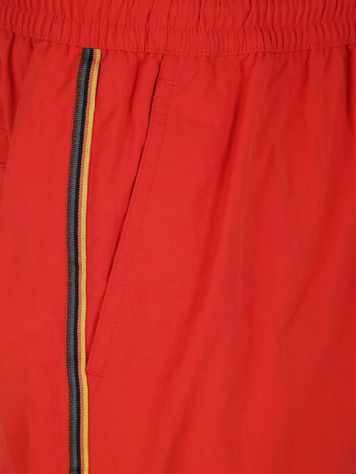 Paul Smith Men's Striped Swim Shorts With Functional Pockets