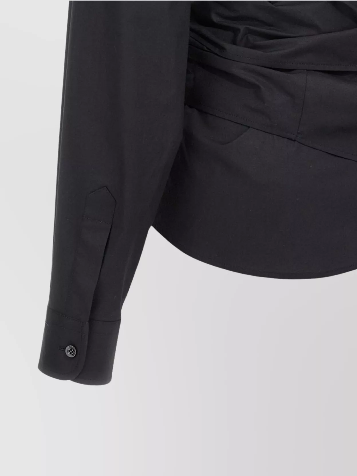 Moschino Asymmetric Design One-Shoulder Shirt