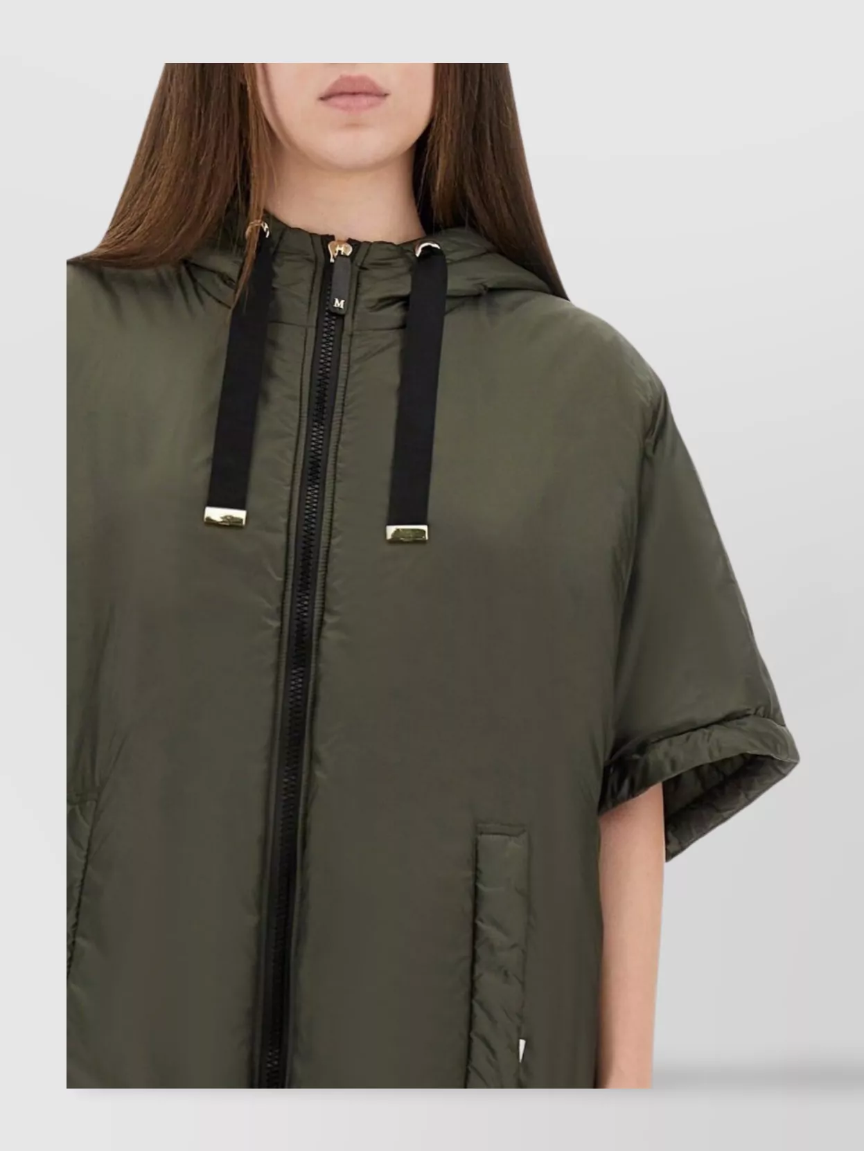 S Max Mara Padded Jacket With Drawstring And Hood