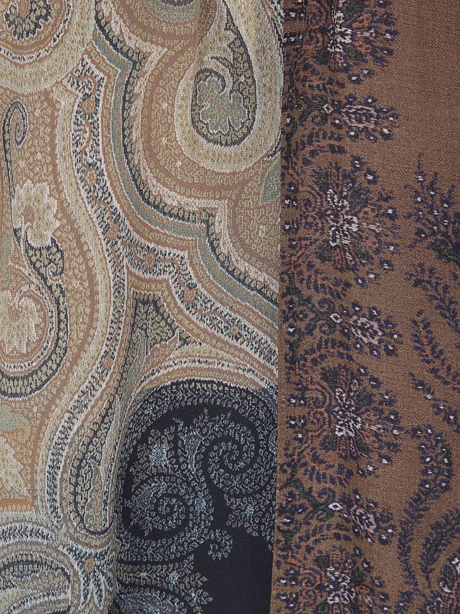 Pierre Louise Mascia Brule Dress Halter Neck Paisley Print