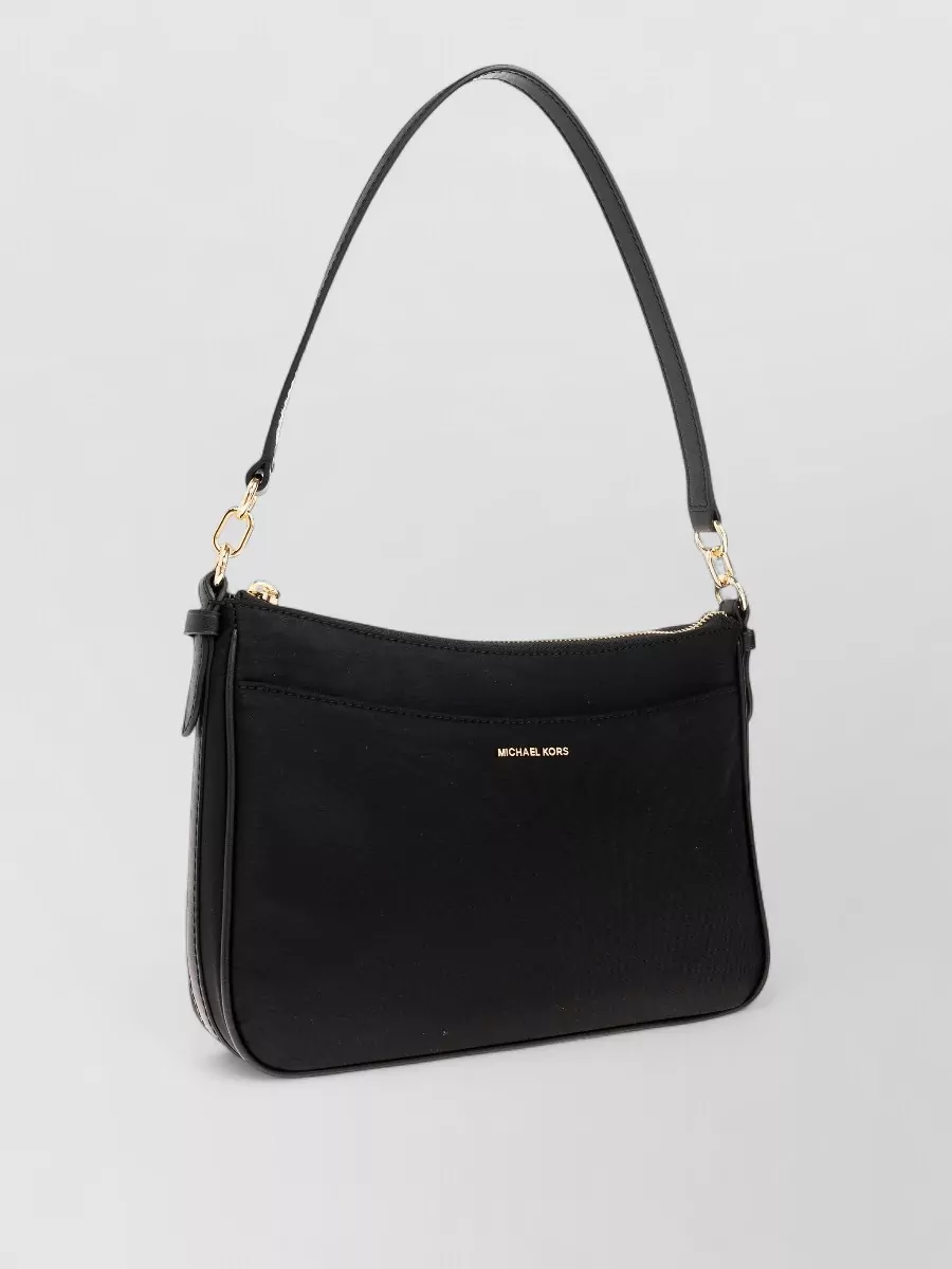 Michael Kors Shoulder Bag Clutch Gold Tone Hardware Strap