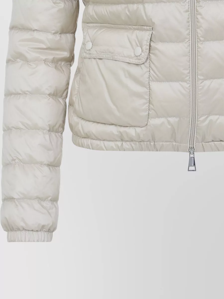 Moncler Down Quilted Slim-Fit Short Parka Coat