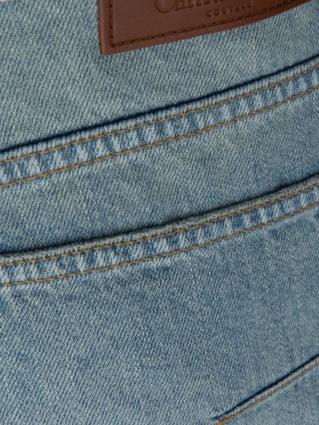 Christian Dior Denim Trousers Featuring Pockets