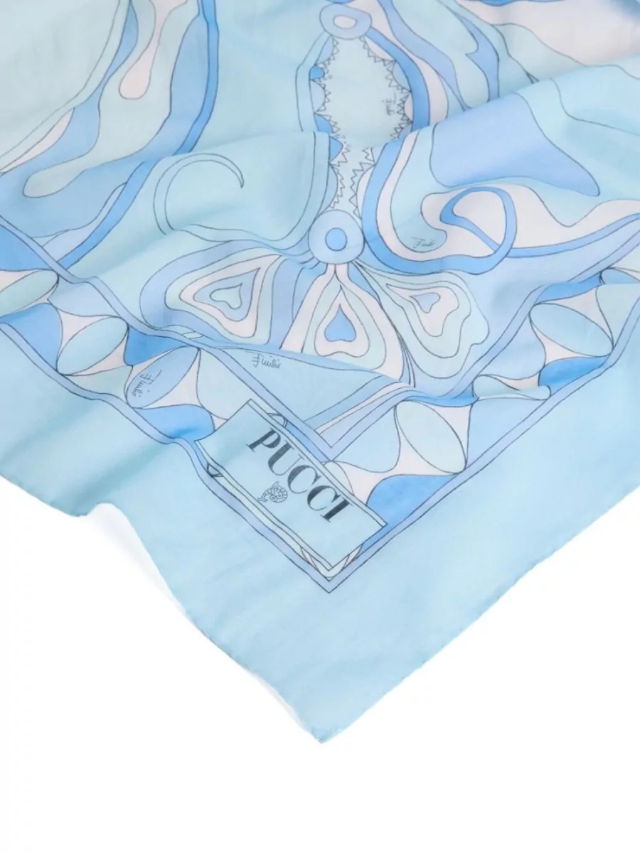 Pucci Cotton Orchid Print Sarong