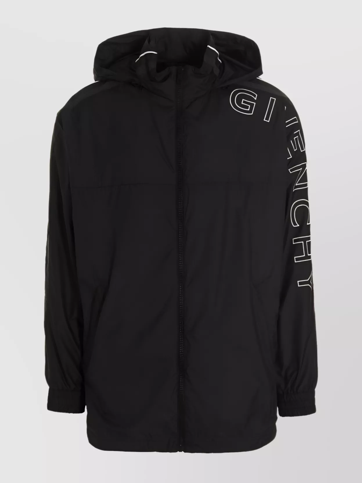 Givenchy hooded jacket with elasticated cuffs and side pockets