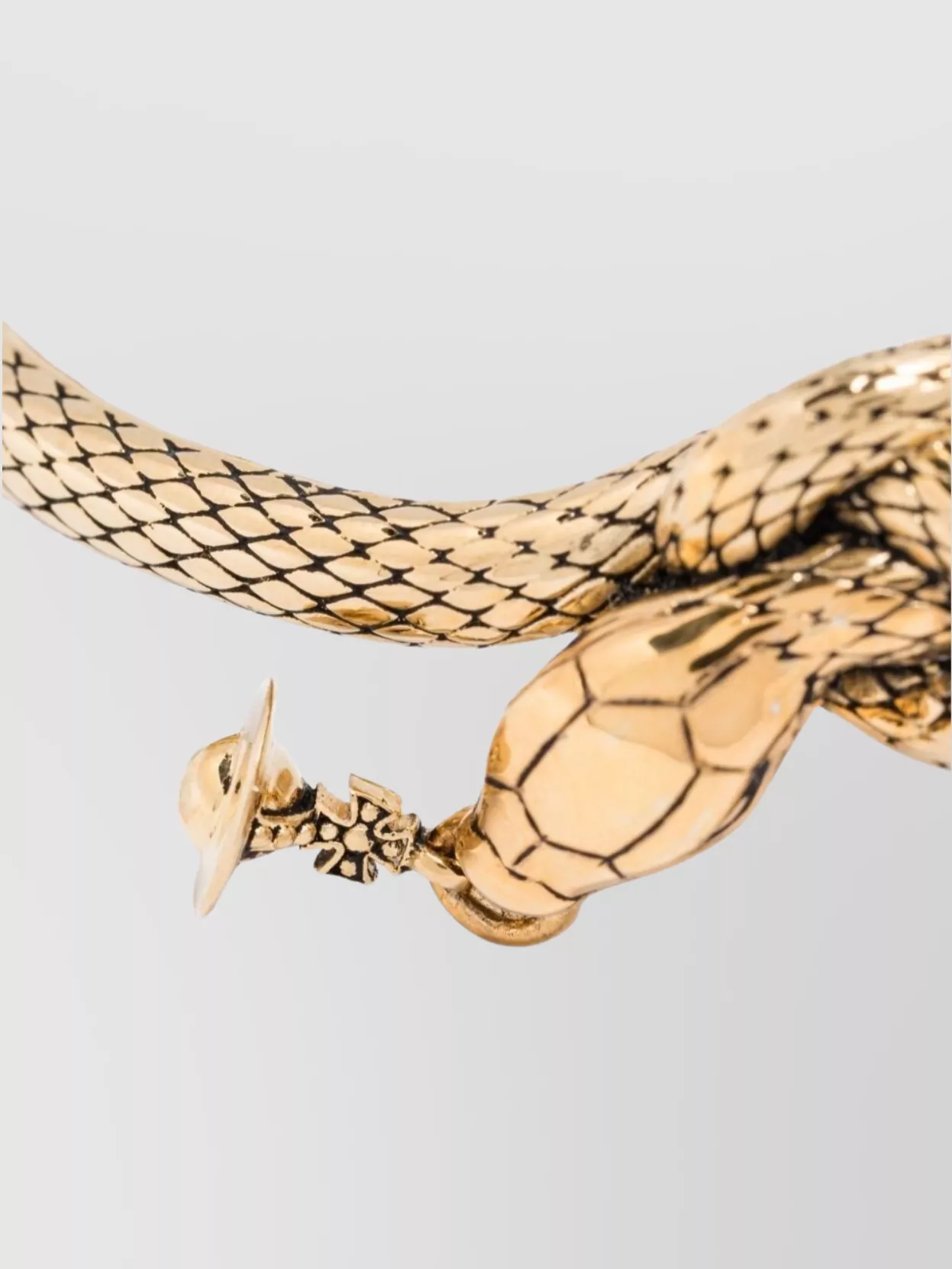 Vivienne Westwood Serpent Knot Textured Bracelets