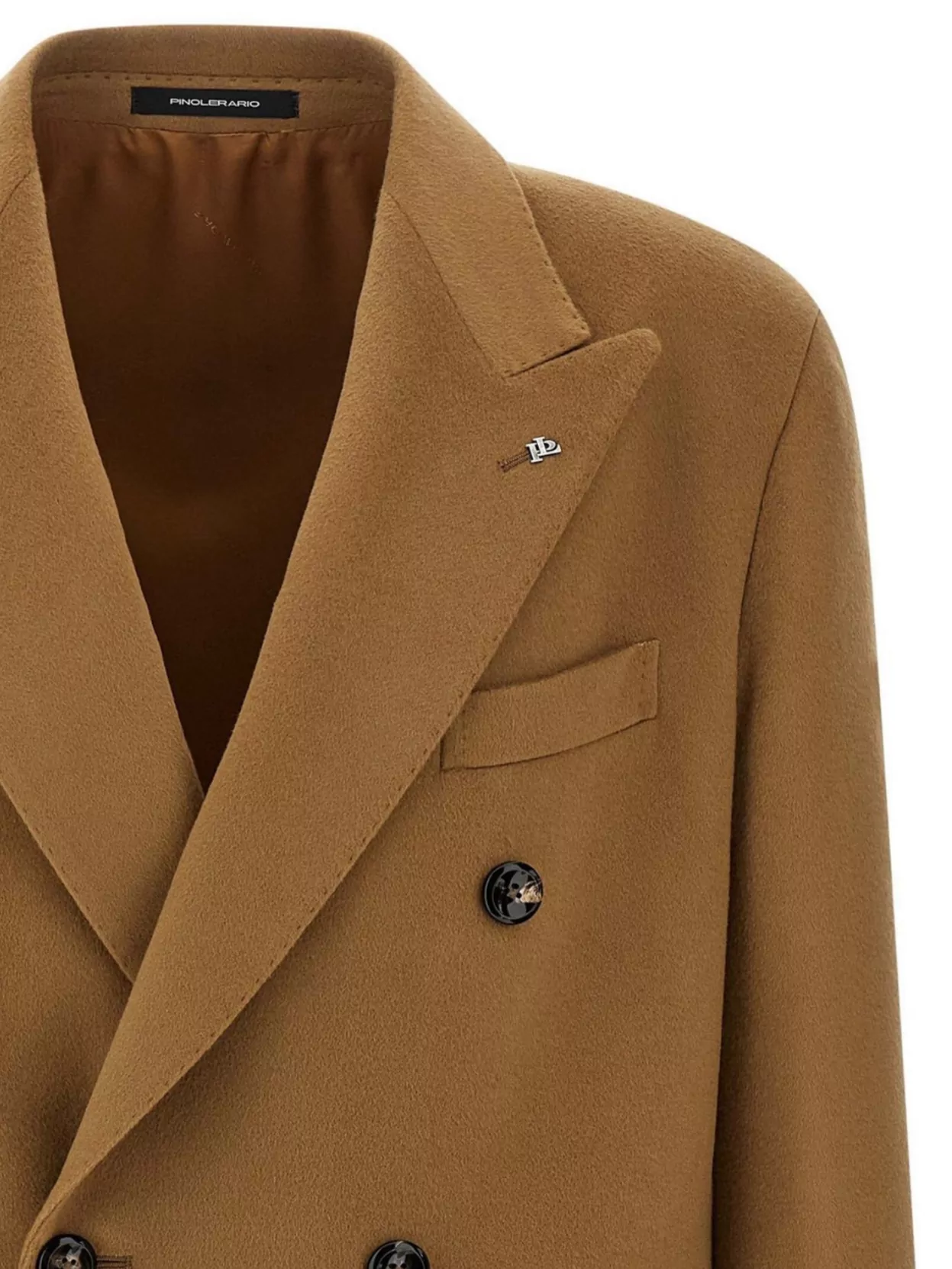 Tagliatore Double-Breasted Londra Coat Featuring Pockets
