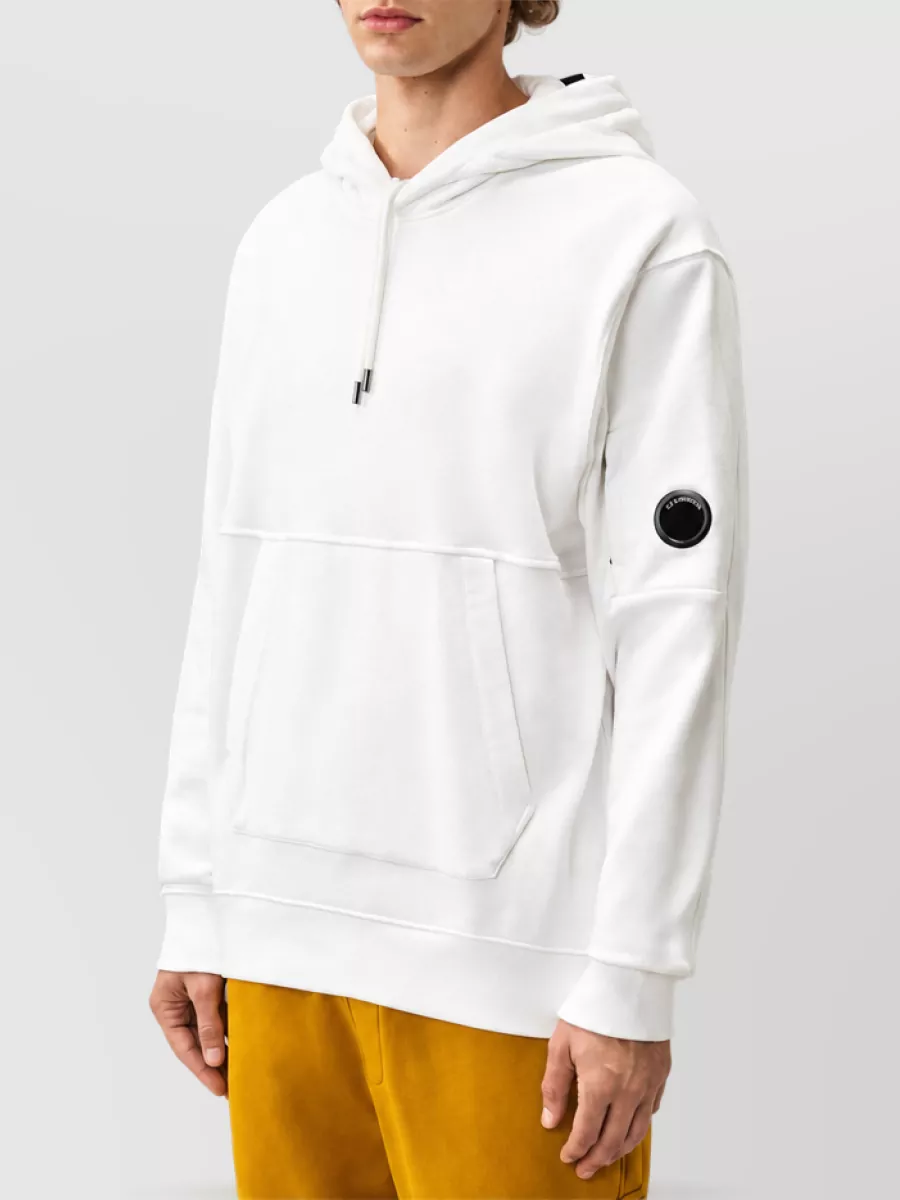 C.p. Company Cotton Zip Polo Sweatshirt