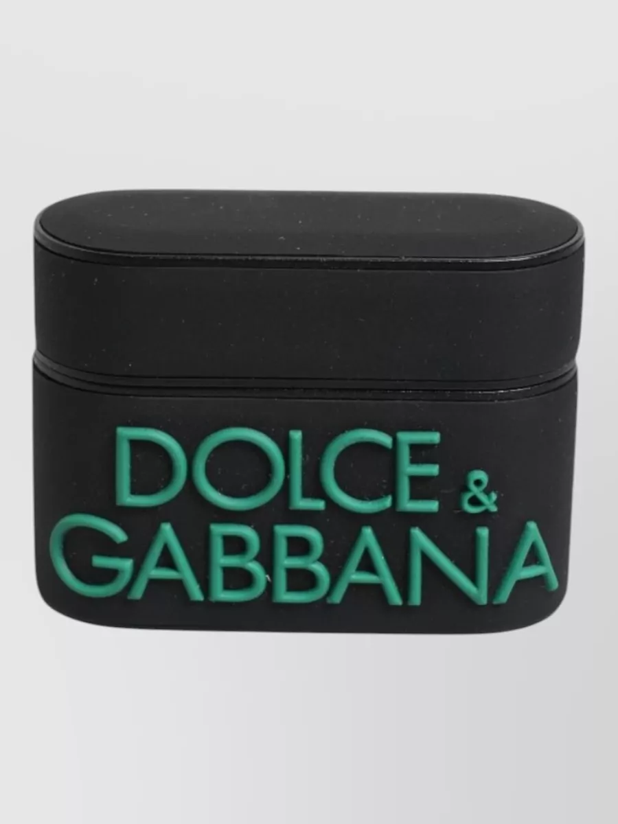 Dolce&Gabbana embossed logo airpods case