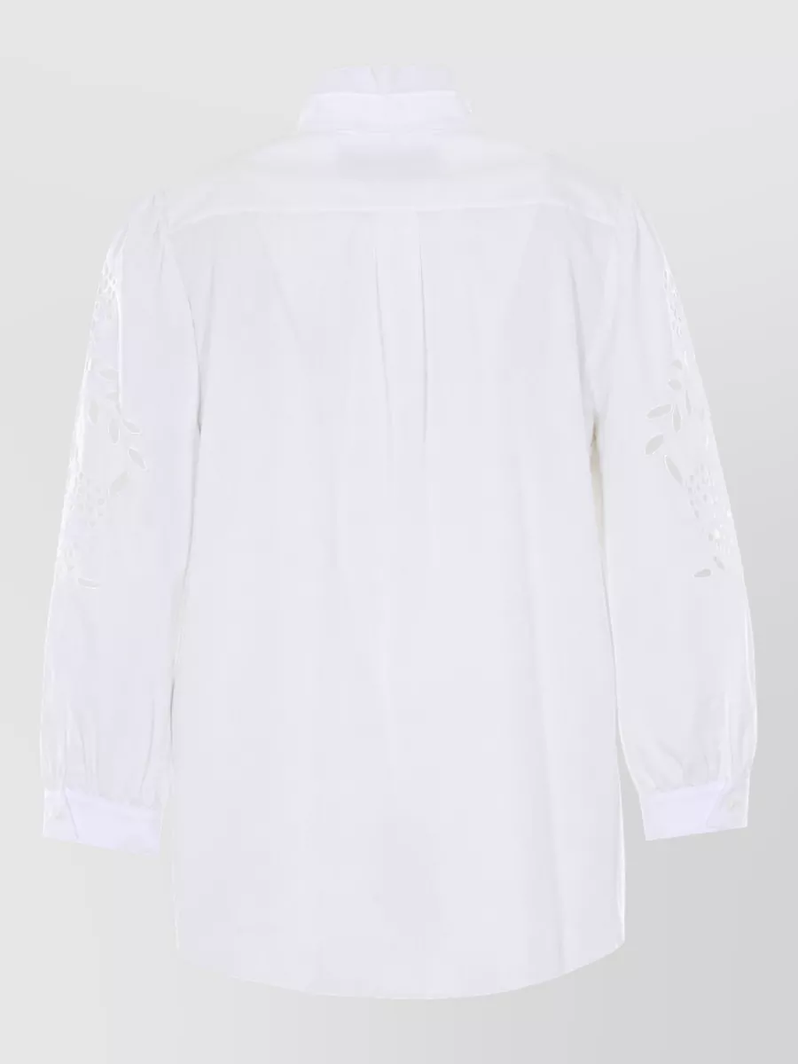Valentino Garavani Embroidered Cotton Shirt