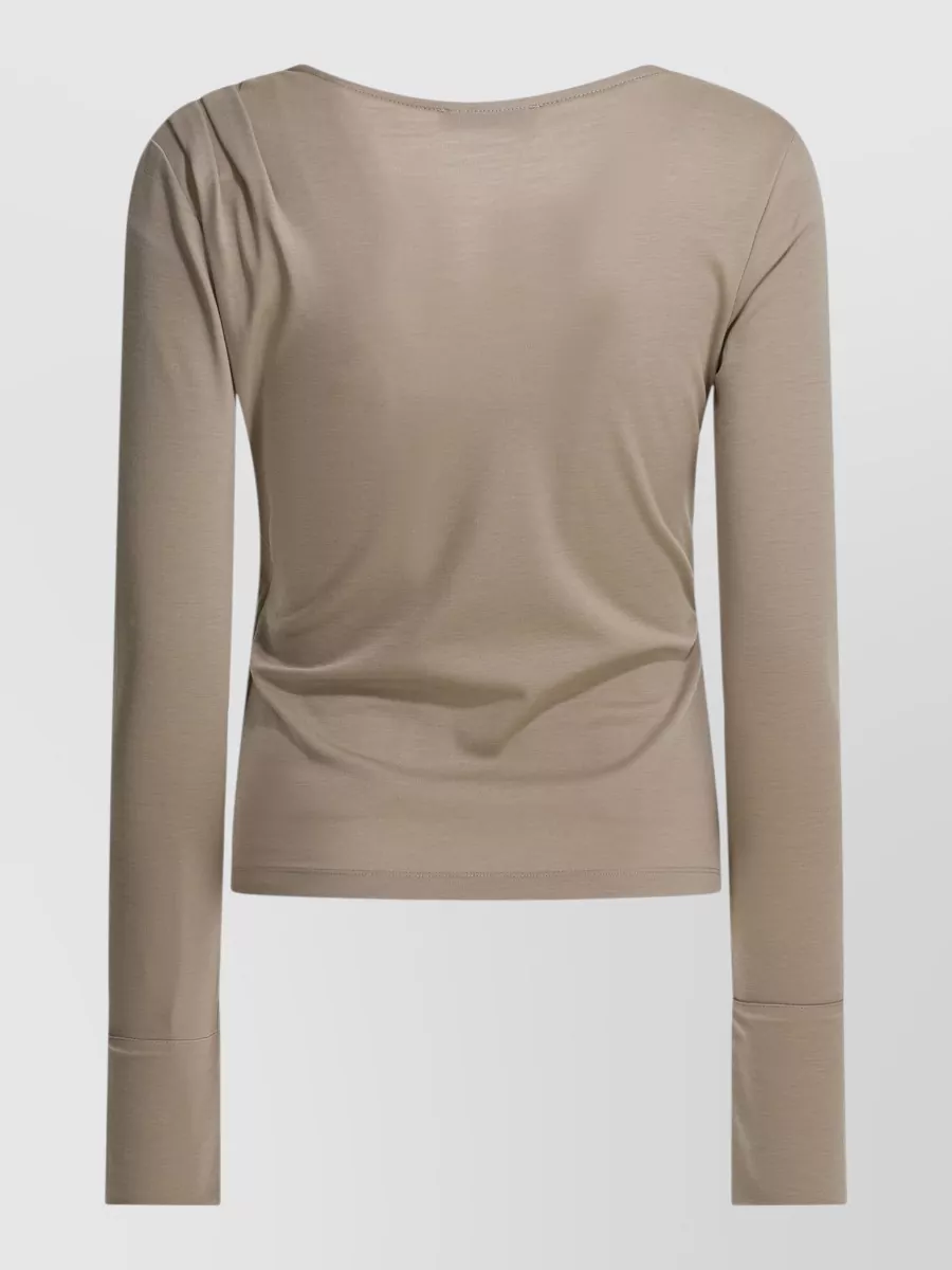 Max Mara Virgin Wool V-Neck Sweater