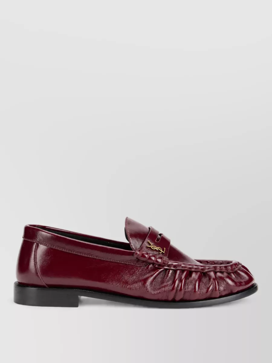 Saint Laurent Leather Loafers