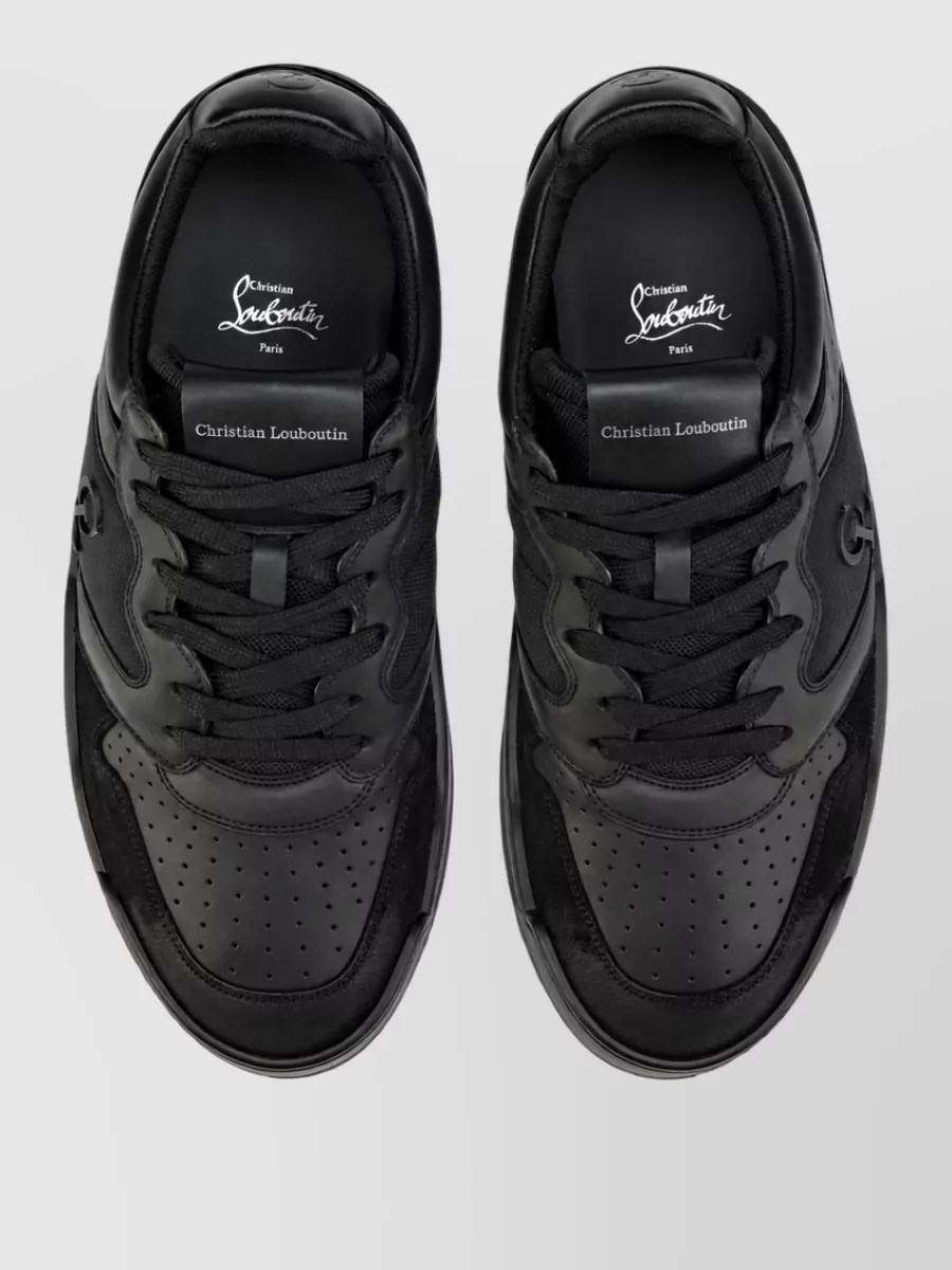 Christian Louboutin Leather Low-Top Sneakers