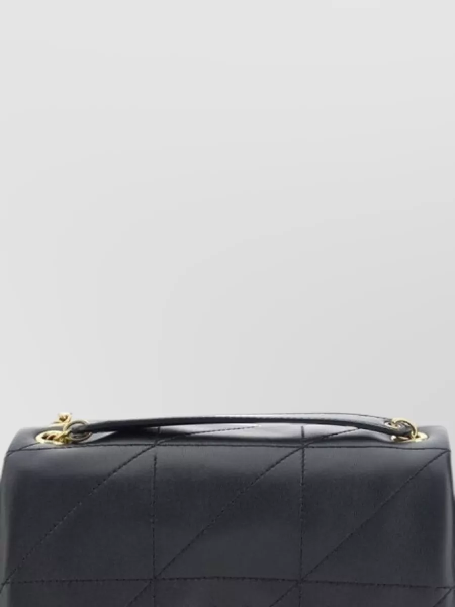 Saint Laurent Jamie Lambskin Leather Clutch Bag